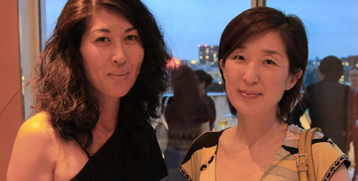 Yoriko Takuma and Misa Shin